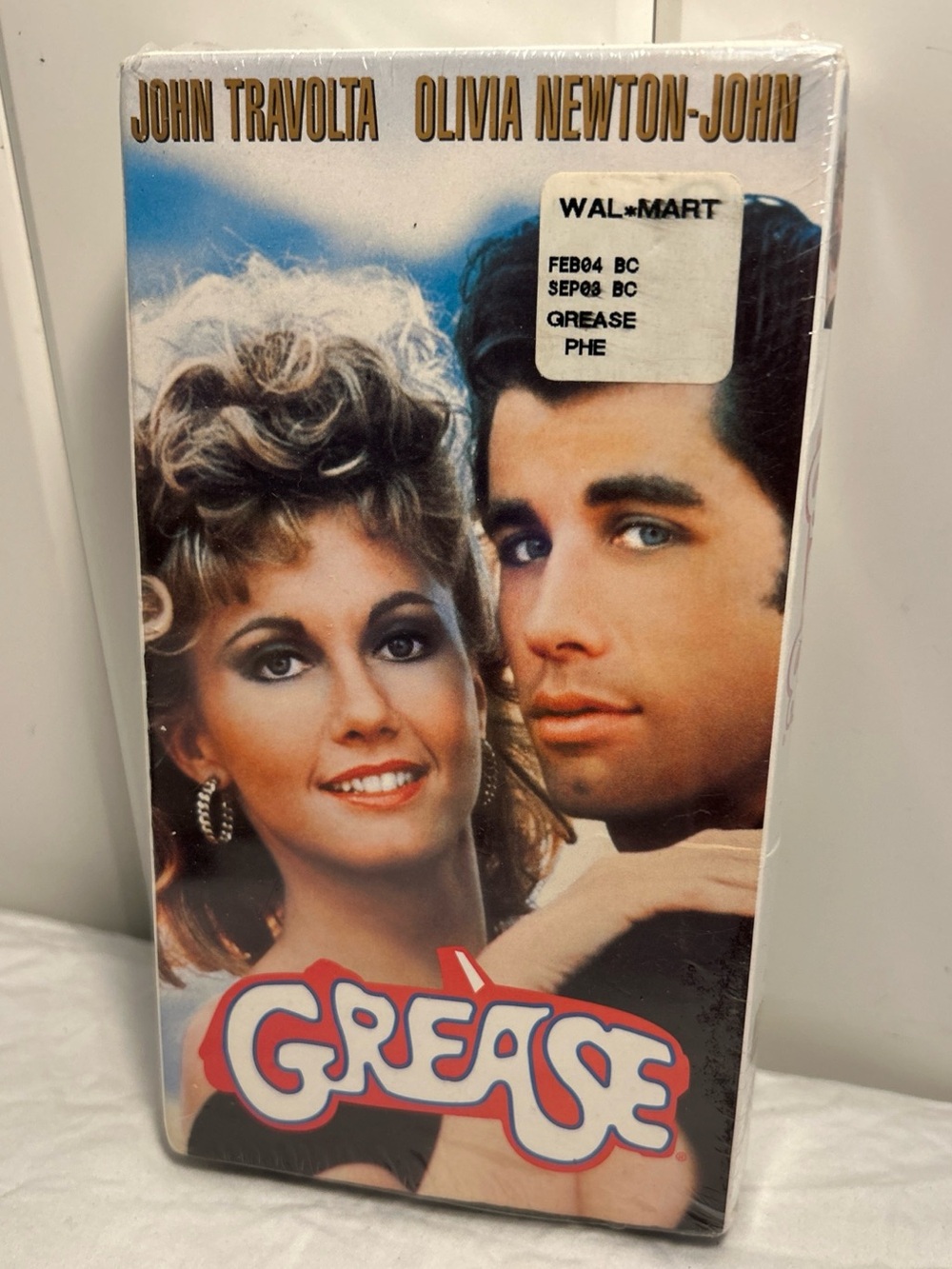 Grease VHS movie 1998 20th Anniversary Edition 90s sealed new video